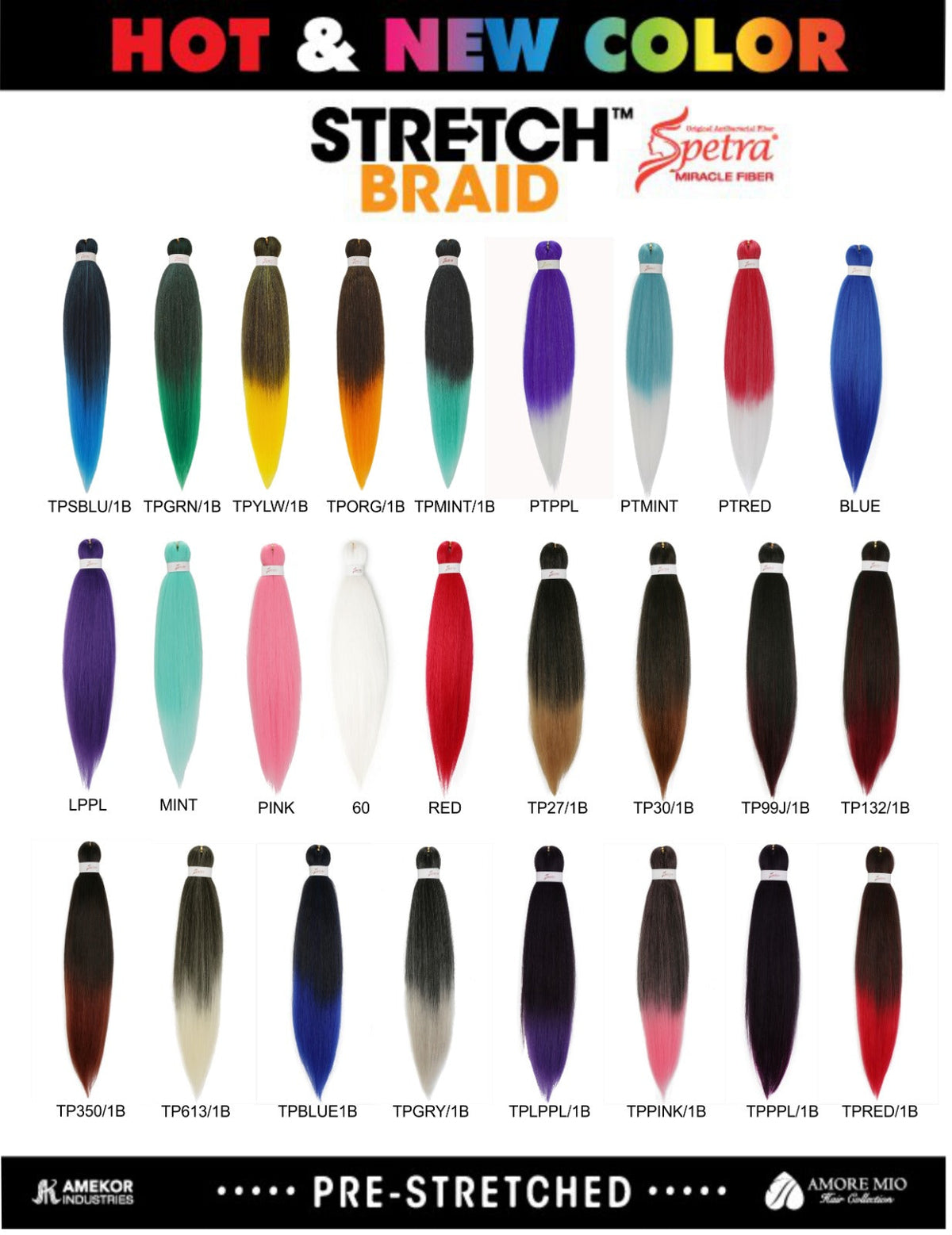 Spetra 6X Pre-Stretched Anti-Itch Knotless Braid 25"