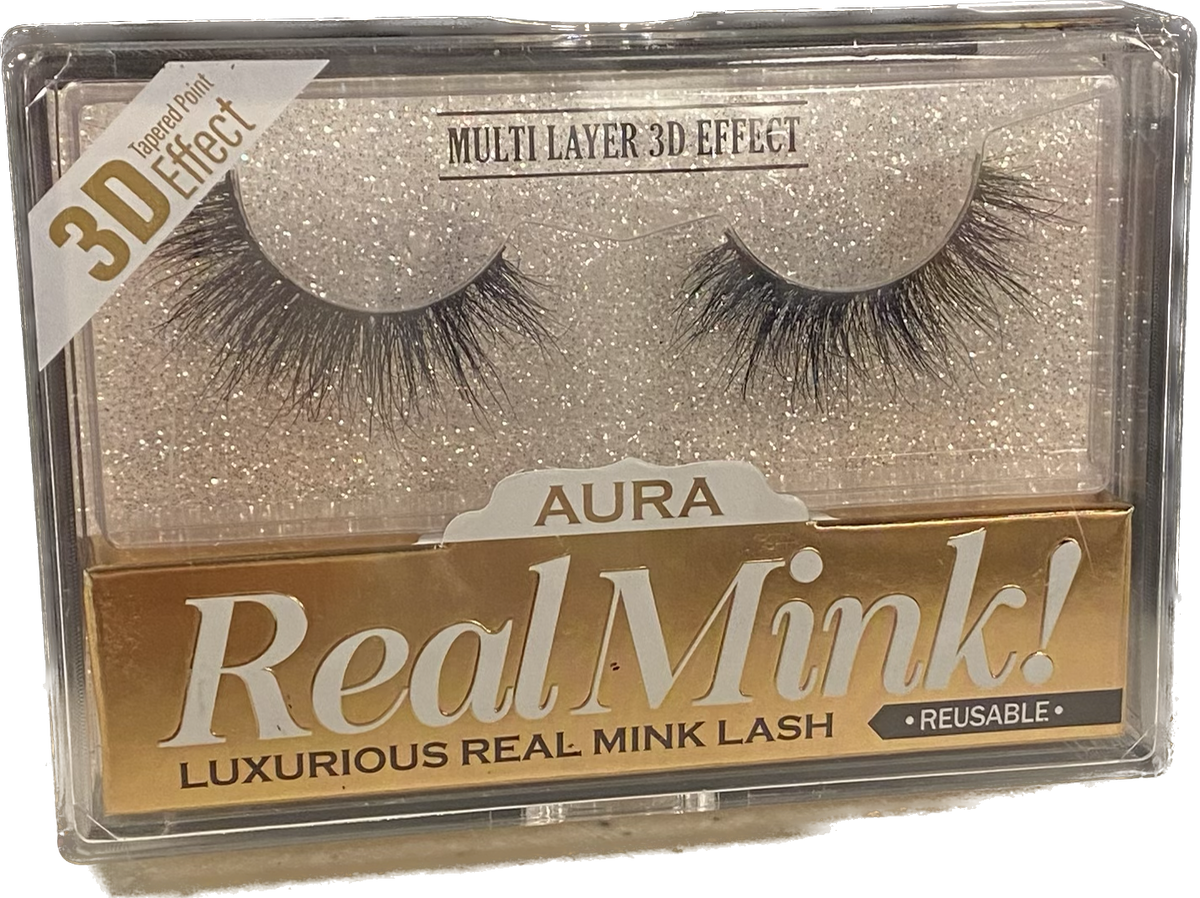 Aura 3D Real Mink Lashes