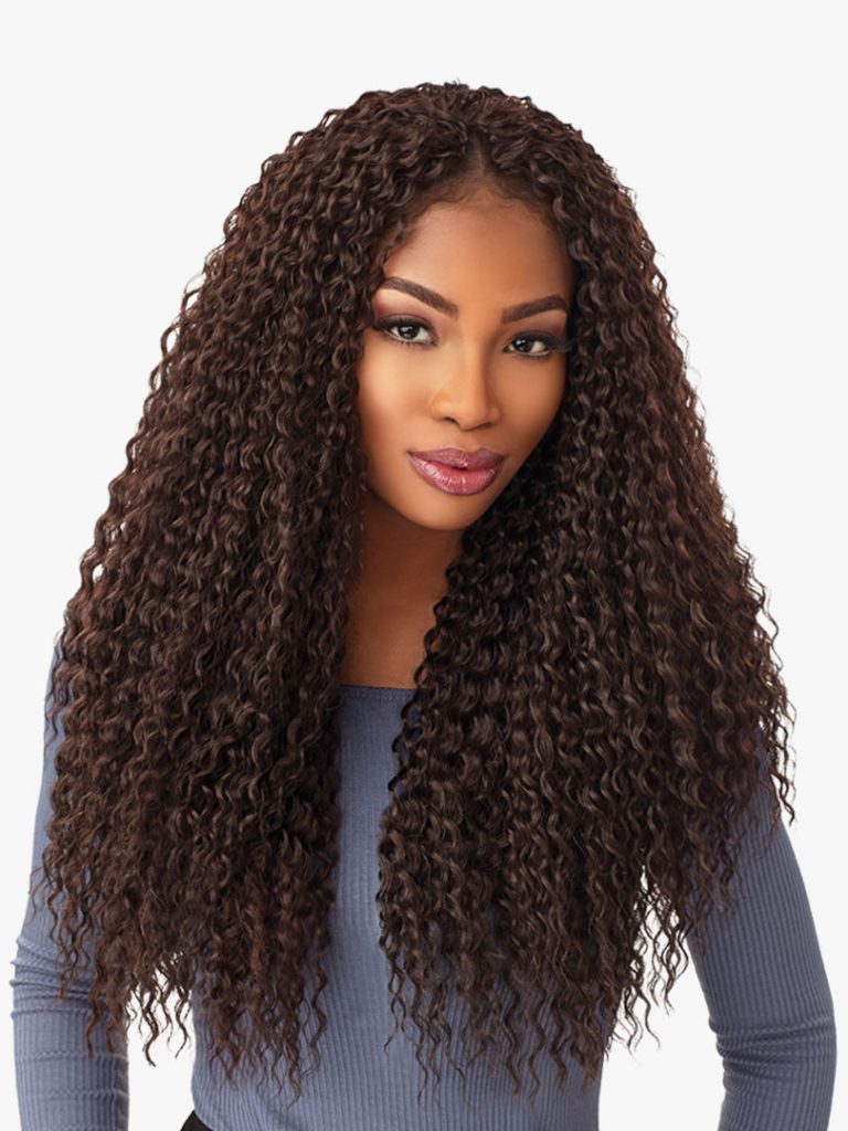 Lulutress Wet Curly 18" Crochet Hair