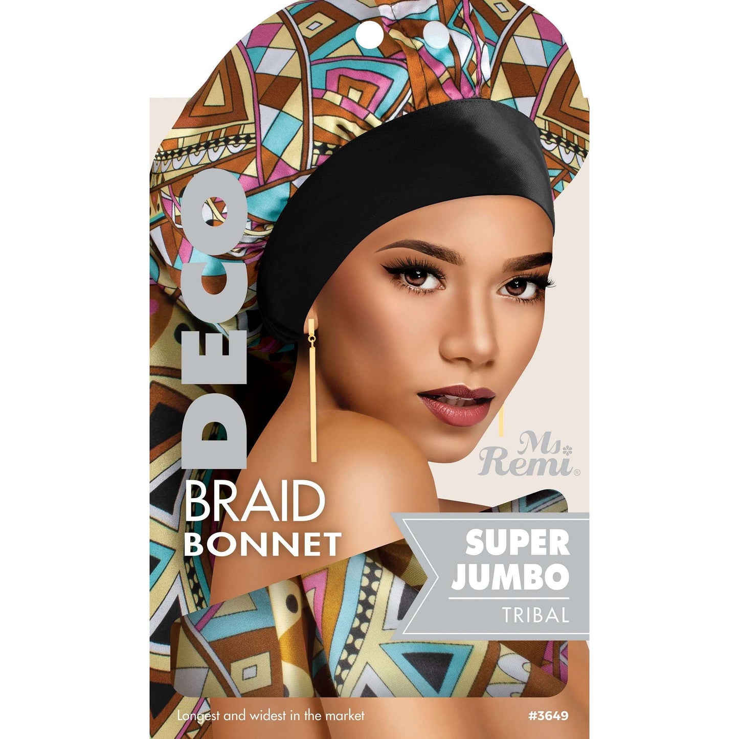 Ms. Remi Deco Braid Bonnet Super (Ultra) Jumbo