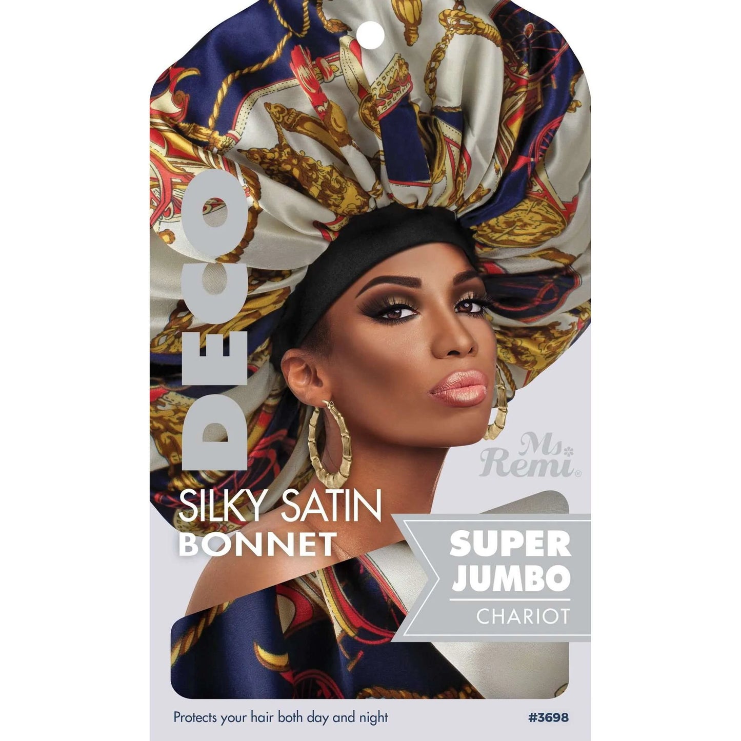 Ms. Remi Deco Silky Satin Bonnet Super Jumbo