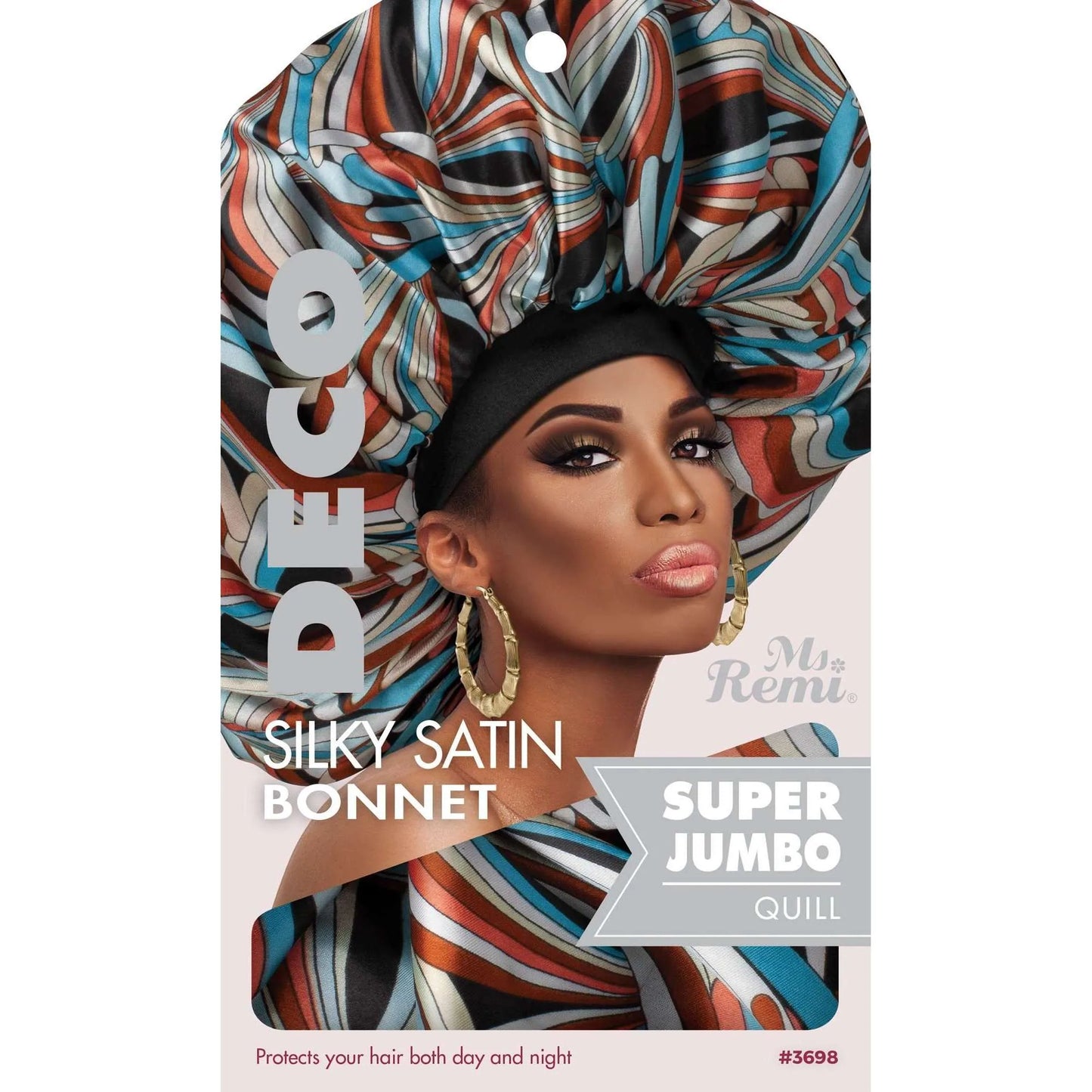 Ms. Remi Deco Silky Satin Bonnet Super Jumbo