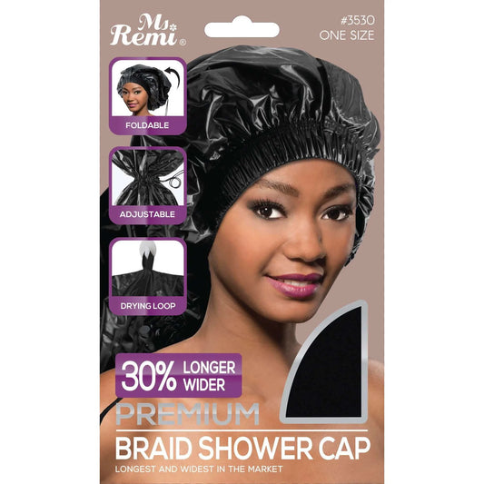Premium Braid Shower Cap