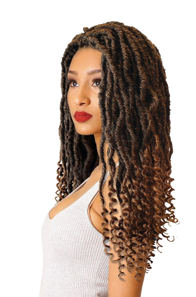 2X EZ Nu Locs Curly 20"