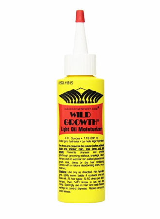 Wild Growth Light Oil Moisturizer 4oz