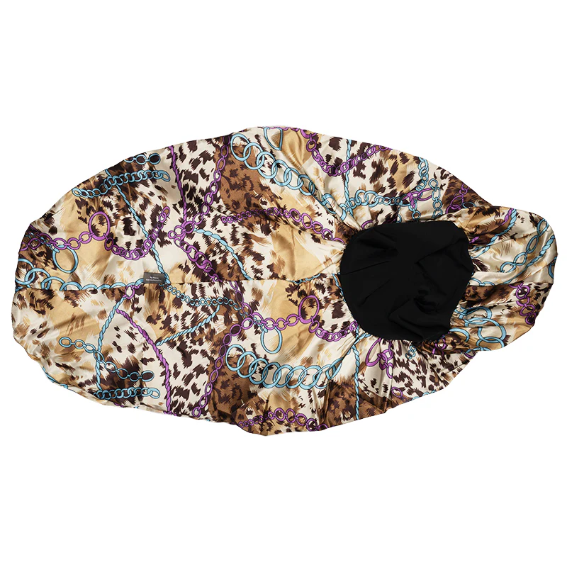 Ms. Remi Deco Silky Satin Braid Bonnet Scarf- Extra Jumbo - Assorted