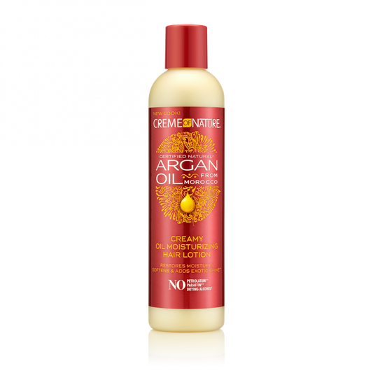 Creme of Nature Hair Lotion Argan Oil Moisturizer 8.45 oz