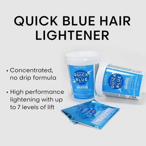L'Oreal Professional Quick Blue Extra Strength Lightener  1 LB. Tub