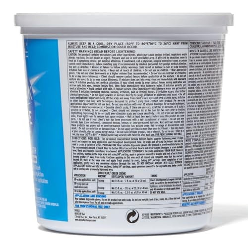 L'Oreal Professional Quick Blue Extra Strength Lightener  1 LB. Tub