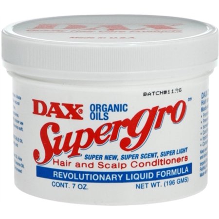 Dax Super Gro- Super Light Texture, Hair & Scalp Conditioner 7 Oz.