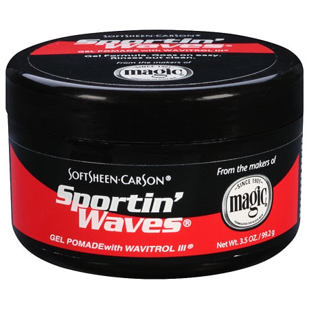 Sportin' Waves Gel Pomade With Wavitroll III 3.5 oz.