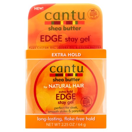 Cantu Shea Butter Extra Hold Edge Stay Gel 2.25 Oz.