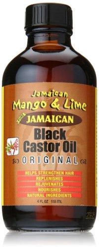 Jamaican Mango & Lime Jamaican Black Castor Oil Original 4 fl. oz.