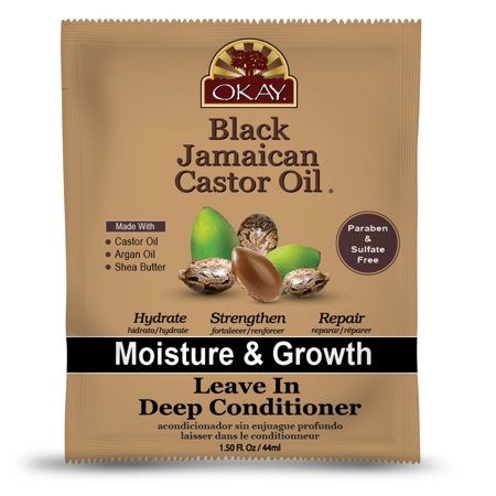 Okay Leave-In Deep Conditioner Jamaican Black Castor Oil 1.5 Oz.