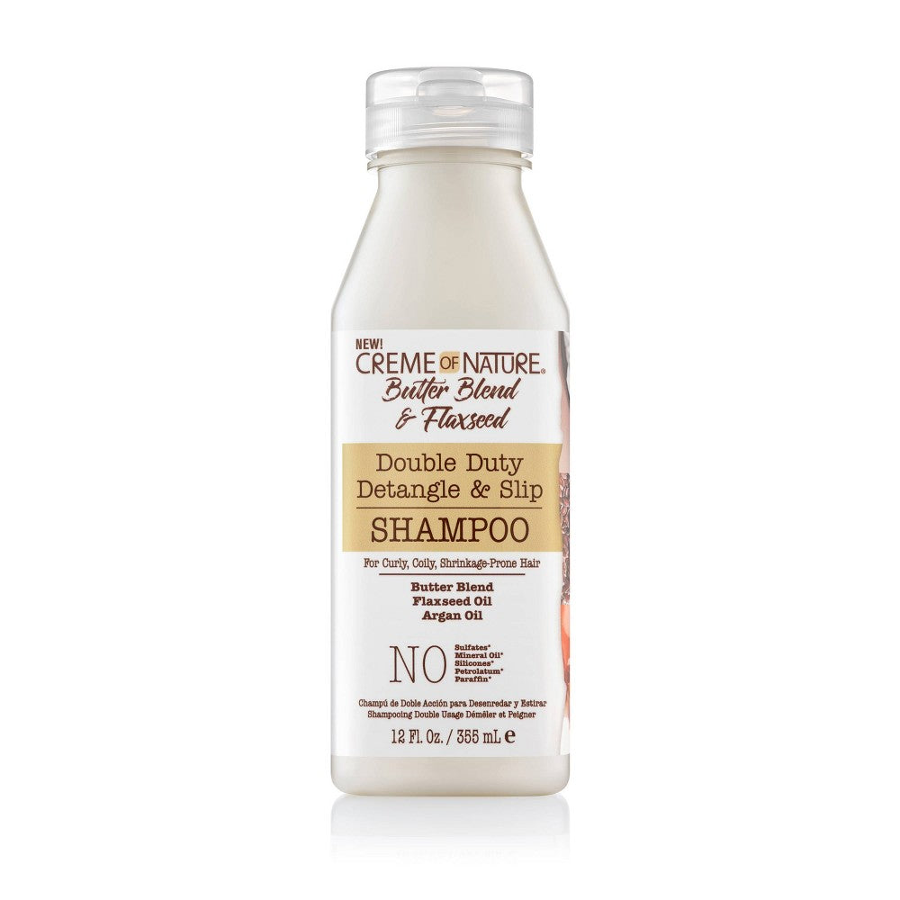 Creme of Nature Double Duty Detangle & Slip Shampoo 12 oz