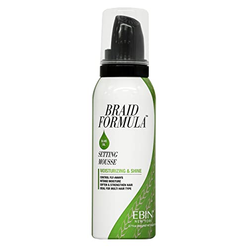 Ebin Braid Formula Setting Mousse- Olive Oil 2.7 oz