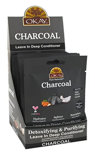 Okay Charcoal Leave-In Deep Conditioner 1.25 Oz.