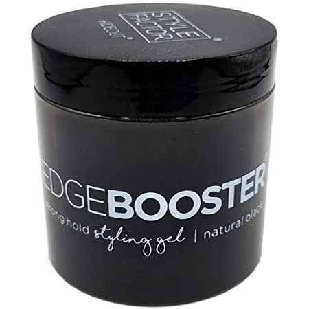 Edge Booster Strong Hold Styling Gel - Natural Black 16.9 fl. oz.