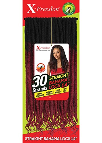 Straight Bahama Locs 14" Color 2