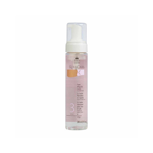 KeraCare Foam Wrap-Set Lotion 8 Oz.