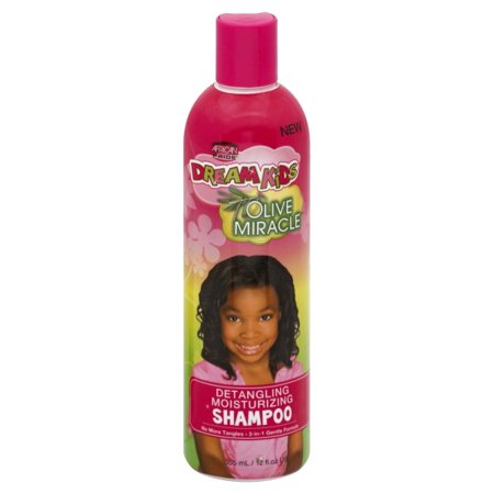 African Pride Dream Kids Olive Miracle Detangling Moisturizing Shampoo12 oz.