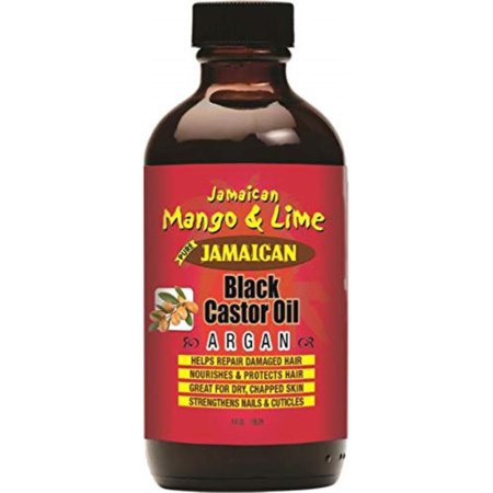 Jamaican Mango & Lime Jamaican Black Castor Oil Argan 4 oz