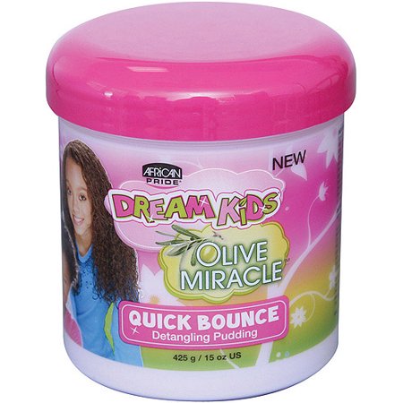 Dream Kids Olive Miracle Quick Bounce Detangling Pudding 15 Oz.