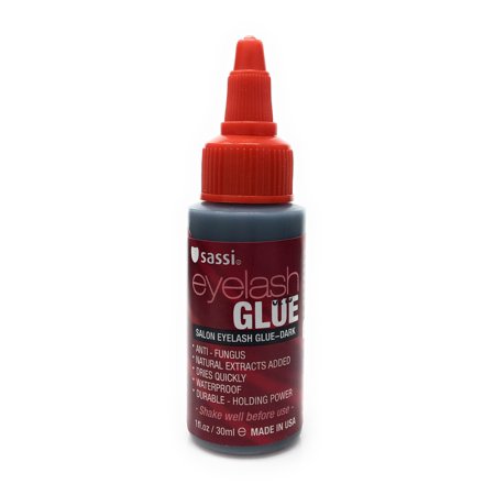 Sassi Eyelash Glue 1 oz - Dark