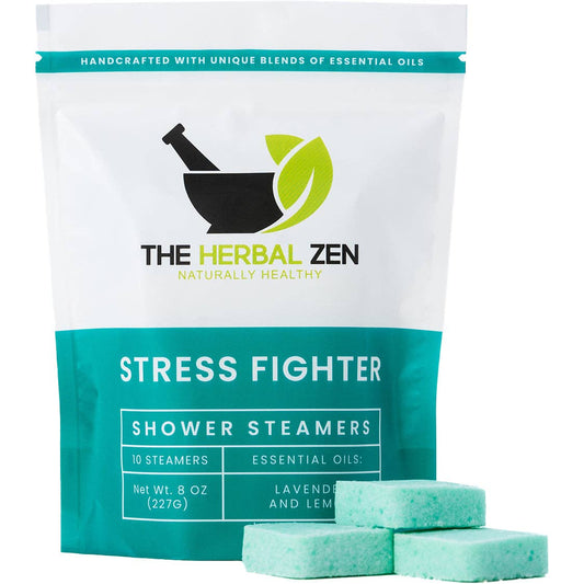 Stress Fighter Aromatherapy Shower Steamers | Handmade in US