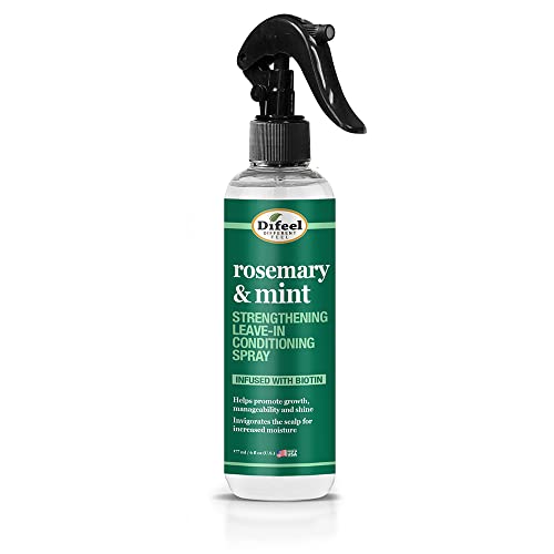 Difeel Rosemary & Mint With Biotin Leave-In Conditioning Spray 6 oz.