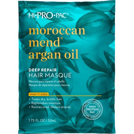 Hi-Pro-Pac Moroccan Mend Argan Oil Deep Repair Hair Masque 1.75 oz.