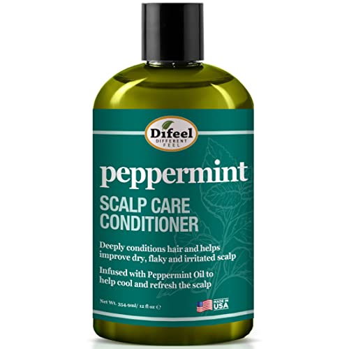 Difeel Peppermint Scalp Care Conditioner 12 Fl. Oz.