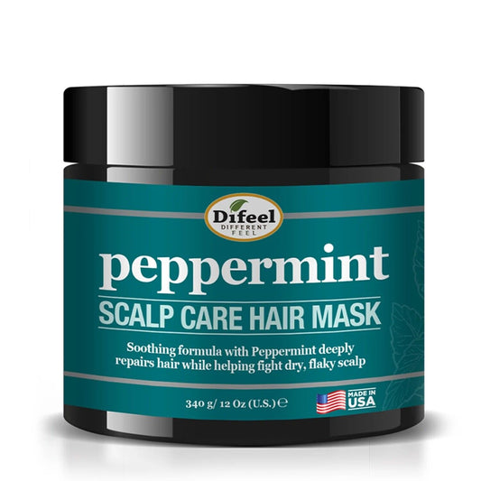 Difeel Peppermint Scalp Care Hair Mask 12 Oz.