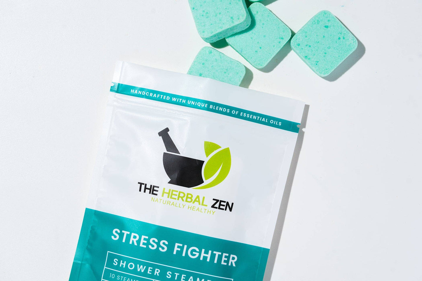 Stress Fighter Aromatherapy Shower Steamers | Handmade in US