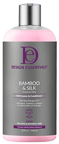 Design Essentials Bamboo & Silk HCO Leave-In Conditioner 32 Oz.