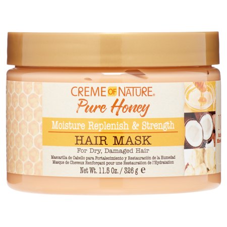 Creme of Nature Pure Honey Moisture Replenish & Strength Hair Mask 11.5 oz