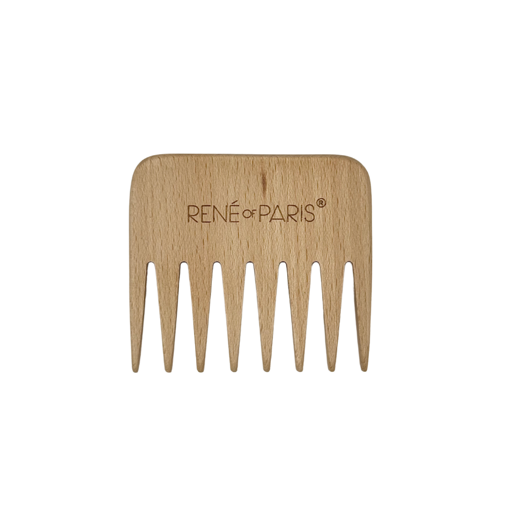 Rene of Paris Wide Tooth Wooden Comb