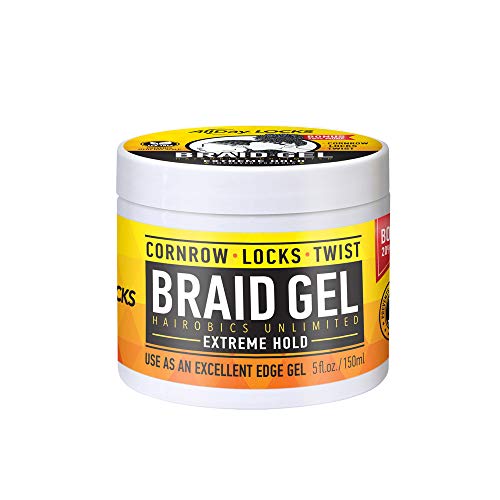 Allday Locks Braid Gel Extreme Hold 5 oz.