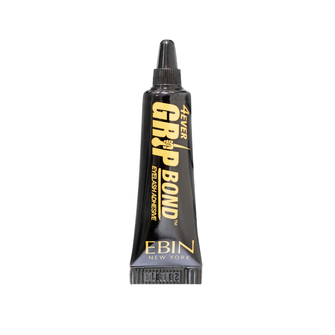 Grip Bond Eyelash Adhesive Tube 0.25 Oz. - Black / Dries Dark