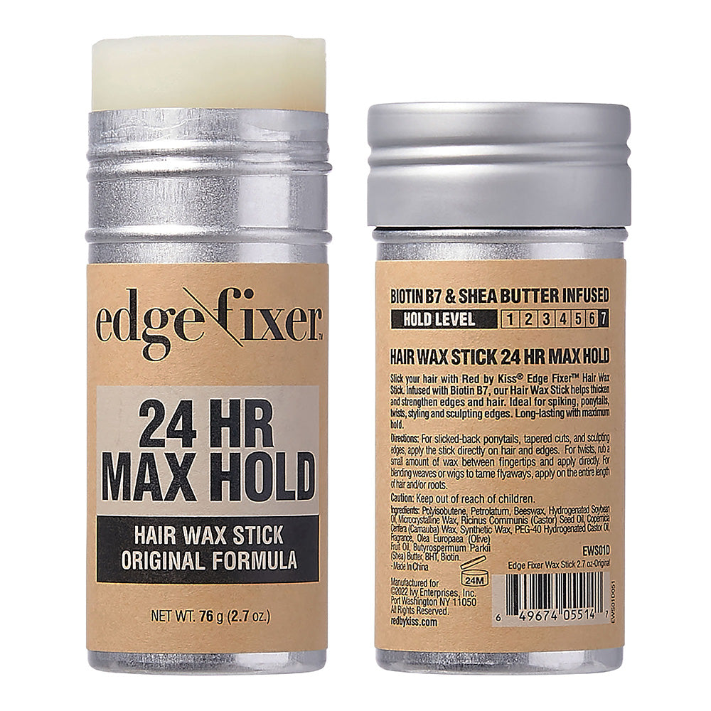 Edge Fixer Hair Wax Stick 24 Hour Max Hold 2.5 Oz.