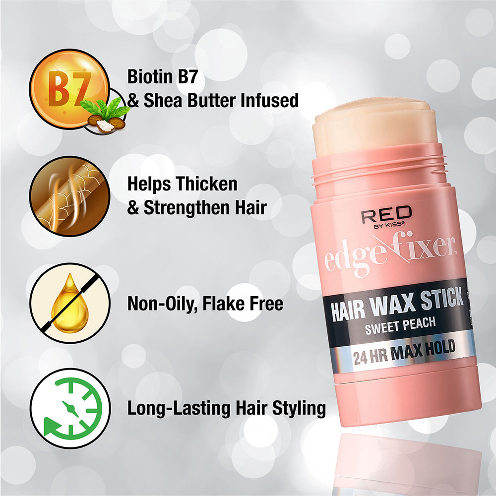 Edge Fixer Hair Wax Stick 24 Hour Max Hold 2.5 Oz.