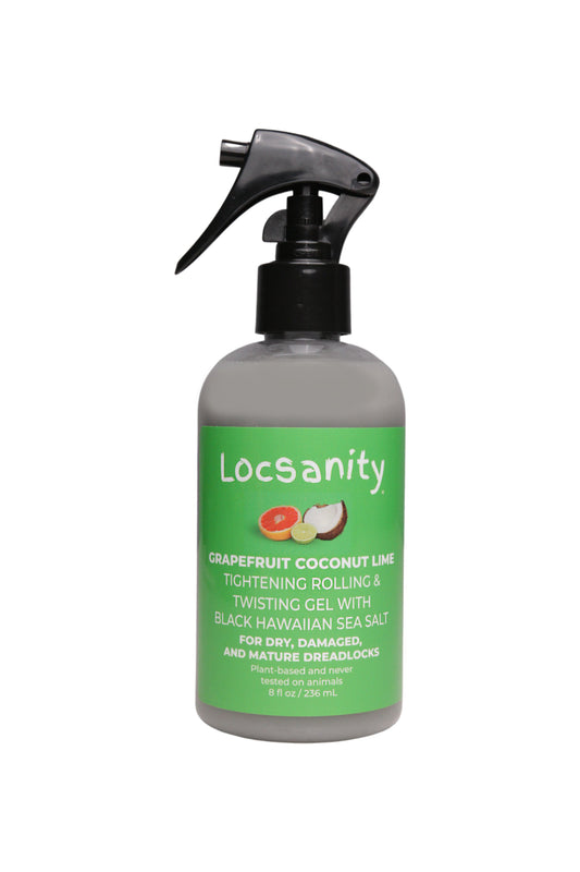 Grapefruit Coconut Lime Moisturizing and Tightening Spray Mist w/ Black Hawaiian Sea Salt