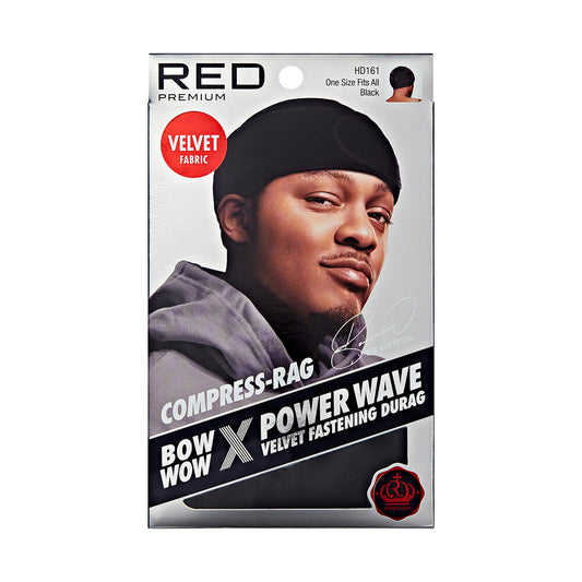 Bow Wow Power Wave Compression Durag- Black