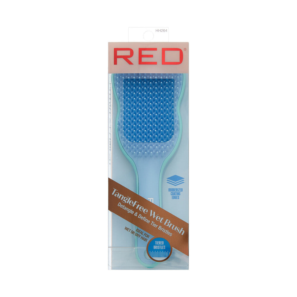 RED by Kiss TangleFree Wet Brush - Blue