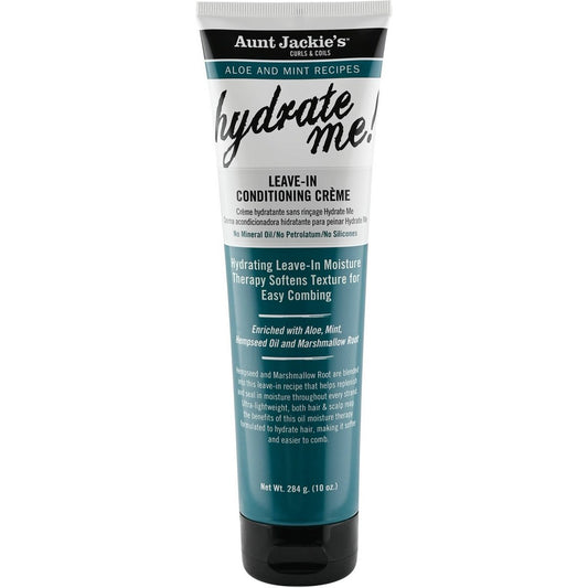 Aunt Jackie's Aloe & Mint Hydrate Me Leave-In Conditioner 10 oz.