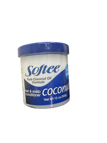 Softee Coconut Oil Hair & Scalp Conditioner 12 Oz.