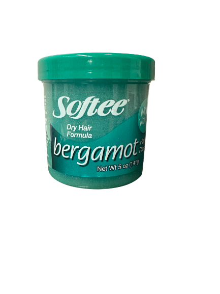 Softee Bergamot Dry Hair Formula - Green 5 oz.