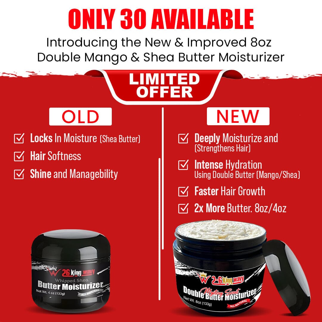 🔥PRE ORDER🔥 Double Butter Moisturizer 8oz (Available Every 26th Day of the month!)
