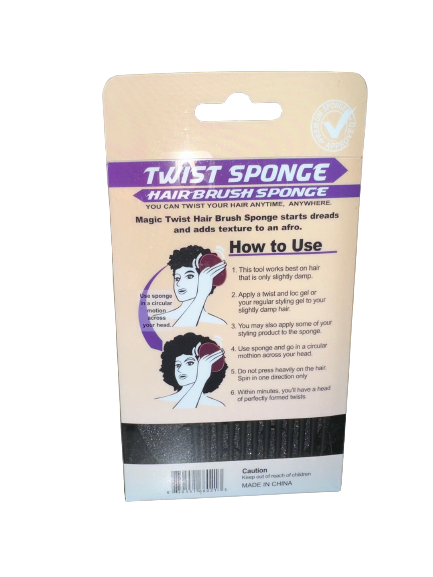 Double-Sided Twist Sponge With Pik (Large)