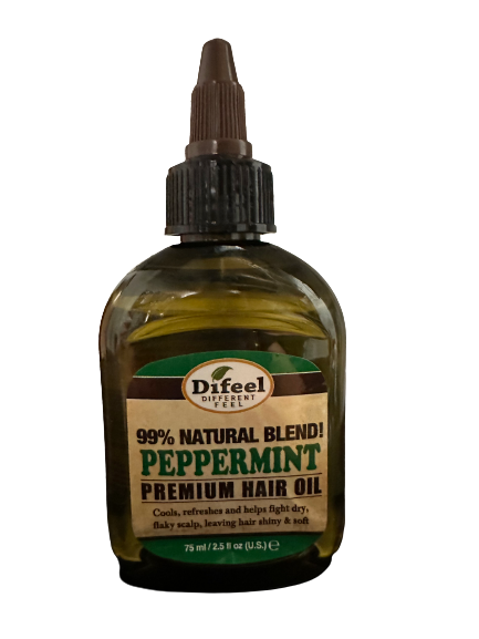 Difeel Peppermint Premium Hair Oil - 2.5 fl. oz.